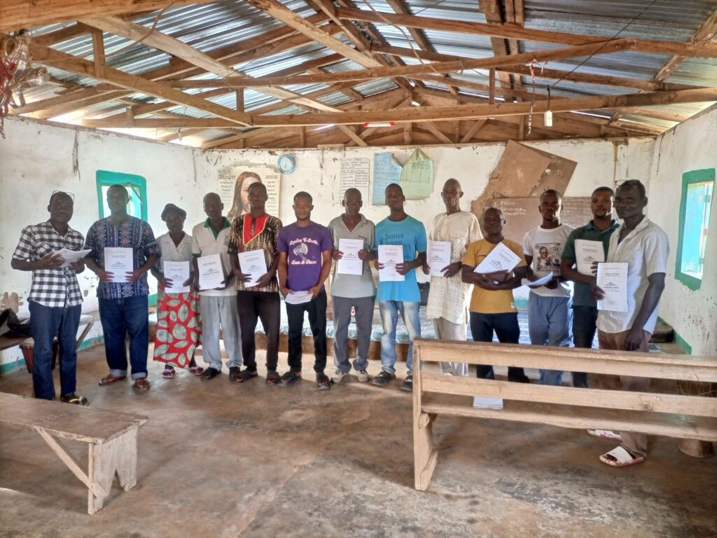 Group of people holding books
